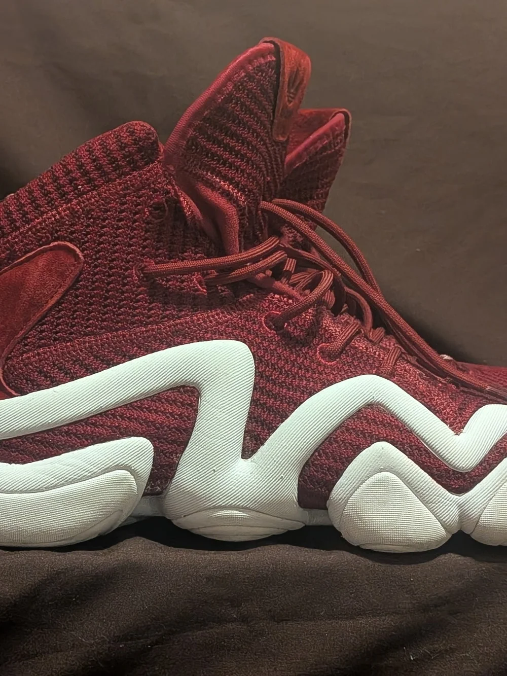adidas bold burgundy